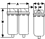 Oil Extractor Combo dimensions