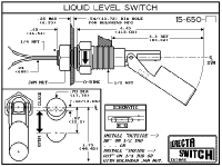 Select to view ES15-650 Side mounted level switch drawing